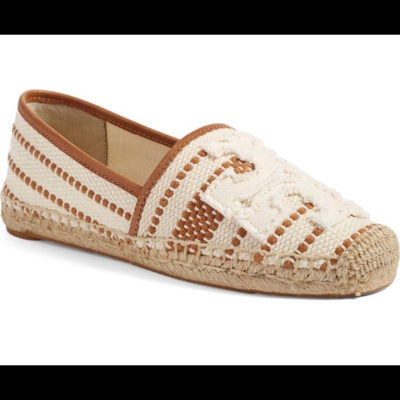 TORY BURCH Shaw Espadrille Light Natural Royal Tan - Picture 8 of 8